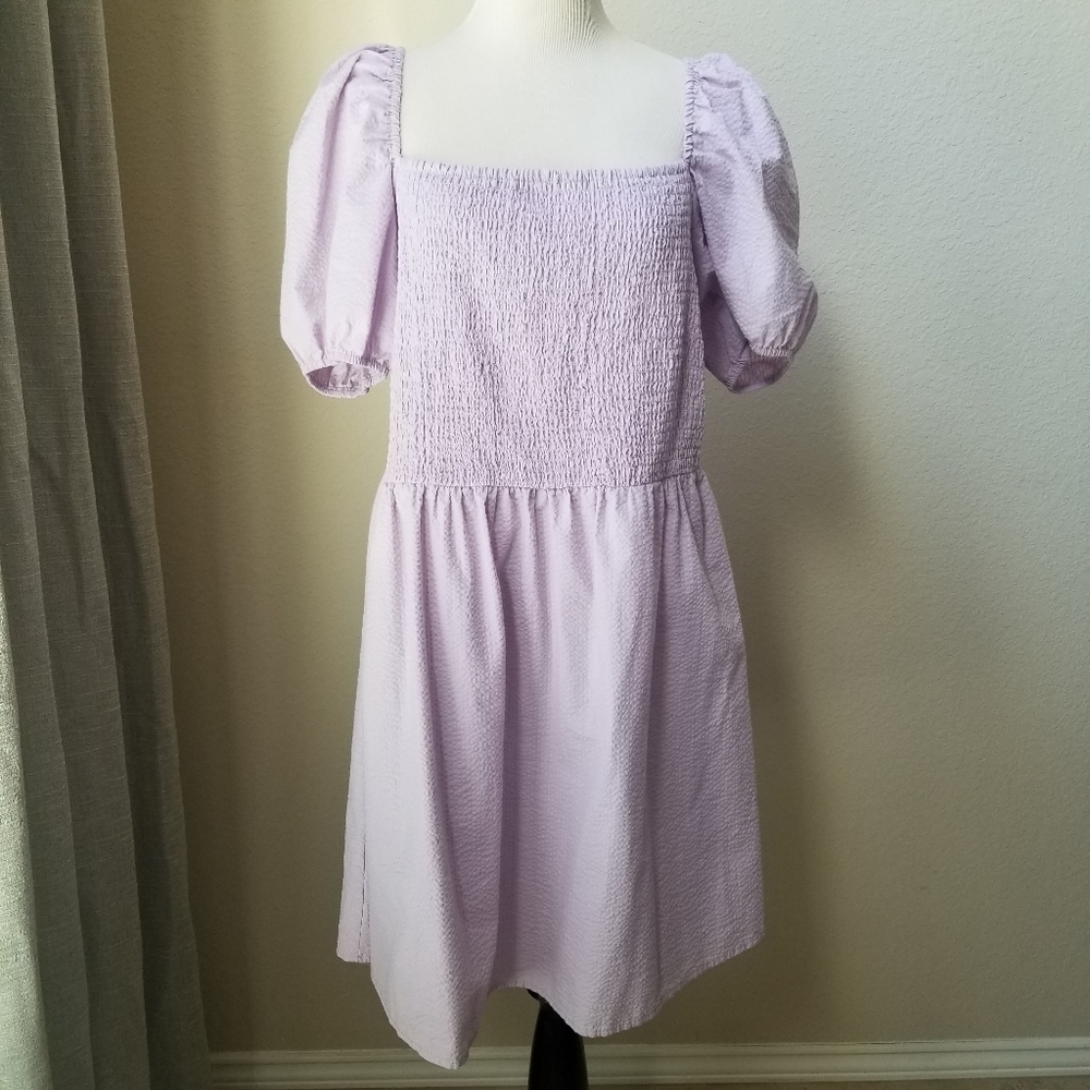 H&M Lilac Short Dress